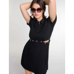 Robe courte en maille