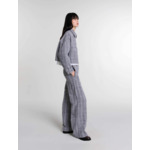 Blouson court en tweed