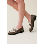 Mocassins vernis bicolores