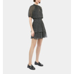 Robe Courte A Manches Courtes Femme