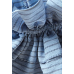 Poignets effet chemise fronces