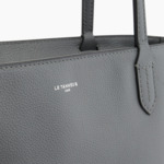 Petit sac cabas Louise en cuir grainé