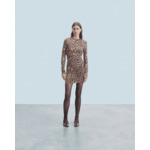 Robe Courte Manche Longue Jersey