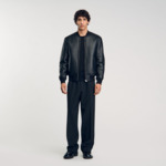 Bomber en shearling