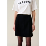 Jupe courte droite