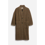 Manteau Bachir En Laine Mélangée