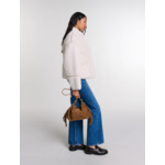 Manteau court en fausse fourrure