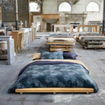 Kenzo - Housse de couette en satin multicouleurs, K Léopard