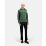 Pull Col Camionneur Avec Patch Canetille Et Details De Zip Homme