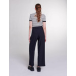 Pantalon large avec ceinture