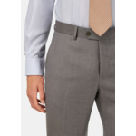 Costume à Fines Rayures en Laine