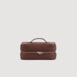 Trousse de toilette en toile enduite