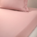 Yves Delorme - Drap housse en satin de coton marron, Triomphe