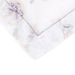 Yves Delorme - Taie d'oreiller en batiste de coton violet, Givre