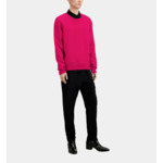 Pull Col Rond Broderie Poitrine Homme