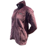 W RUBY LAKE FULL ZIP FLEECE Bordeaux
