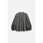 Blouse Bell En Laine & Soie