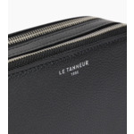 Petite sacoche 2 compartiments Emile en cuir grainé