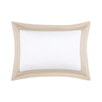 Yves Delorme - Taie d'oreiller en satin blanc, Joyau