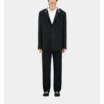 Veste Noire Avec Capuche Homme