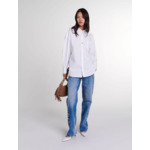 Chemise oversize en popeline