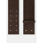 Ceinture Lauren-Figue en Cuir De Vachette