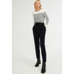 Pantalon tailleur carotte