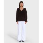 Pull Nuvola Chocolat en Alpaga