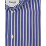 Chemise Semi-ajustée rayée bleue