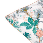 Yves Delorme - Taie d'oreiller en batiste de coton vert, Golestan