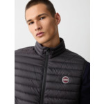 Veste sans manches garnie de plumes