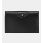 Pochette Emily Small En Cuir Lisse Noir