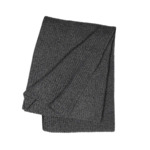 BOSS Home - Plaid en tricot gris, Contrast