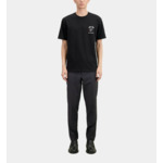 T-Shirt Manches Courtes Avec Broderie Et Print Skull Homme