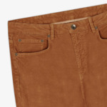 Jean 331 velours tapered fit marron fauve
