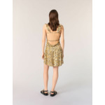 Robe courte imprimé leopard