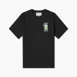 Casablanca T-Shirt Le Jeu de Couleur Noir
