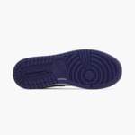 Air Jordan 1 Mid White Sky J Purple