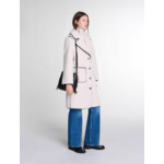 Manteau mi-long molletoné