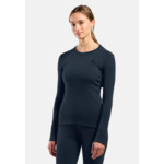 Sous vêtement technique NATURAL WARM col rond en laine mérinos 260 pour femme