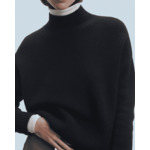 Pull Col Montant Oversize