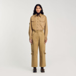 Pantalon cargo en denim