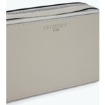 Petite sacoche 2 compartiments Emile en cuir signature T