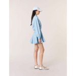 Blouson bomber court en denim