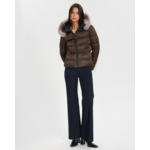 Doudoune Daly Chocolat en Polyester