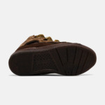 Lanvin Leather Curb Sneaker Brown