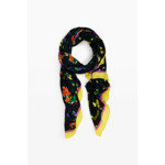 FOULARD MIXED FLOWERS RECTANGLE