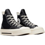 Chuck 70 De Luxe Squared Hi Black/Black