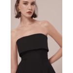 Top Tonnie-Noir en Polyester