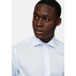 Chemise À Rayures En Coton Dobby Slim Fit